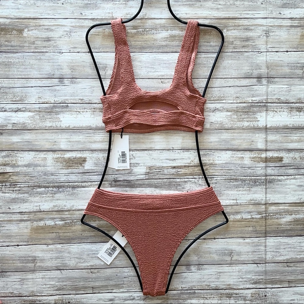 BOUND by Bond-Eye Coffee Cream Bikini Set - Picture 2 of 11